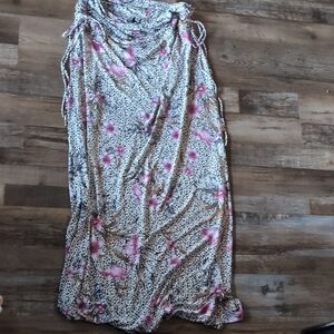 White House Black Market Animal Print Dress